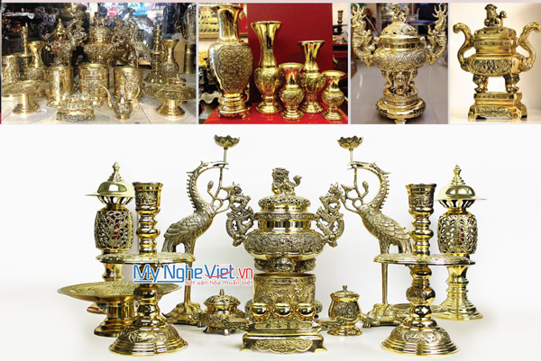 Đồ thờ cúng bằng đồng
