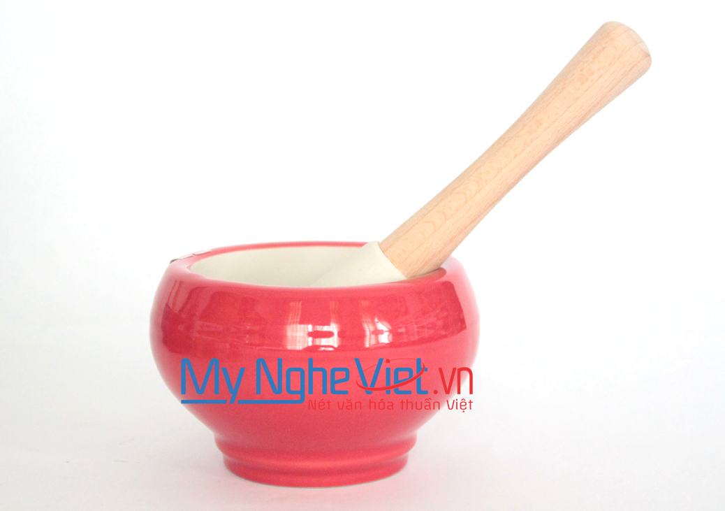 Cối giã loại C Mỹ Nghệ Việt MNV-MPC-0 size 0 (Đỏ)