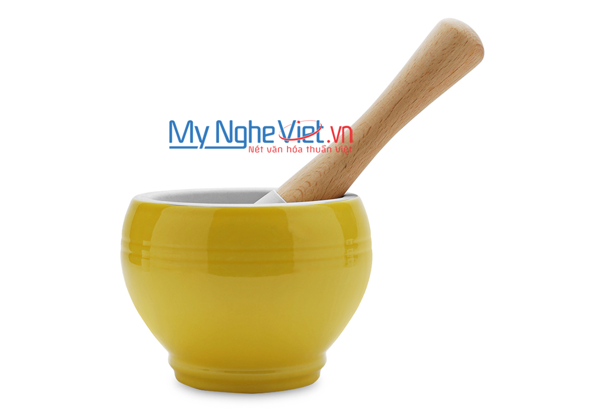 Cối giã loại C Mỹ Nghệ Việt MNV-MPC-3 size 3 (Vàng) (Tạm Hết hàng)