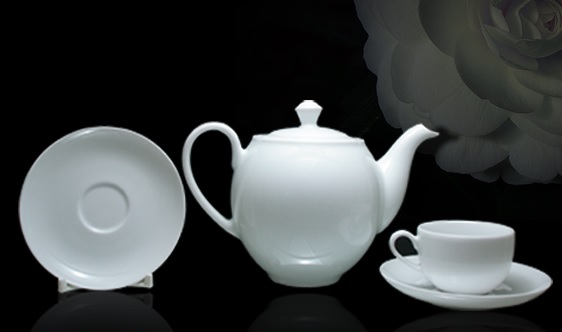 Bộ trà 0.8L came trắng - MNV - 01803800003
