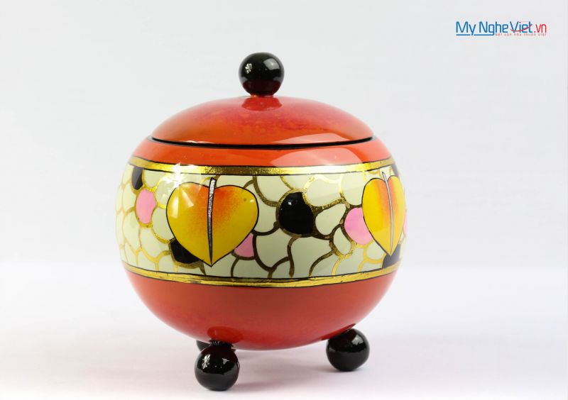 Hũ 3 chân lập thể (nhiều mẫu) MNV-QT06