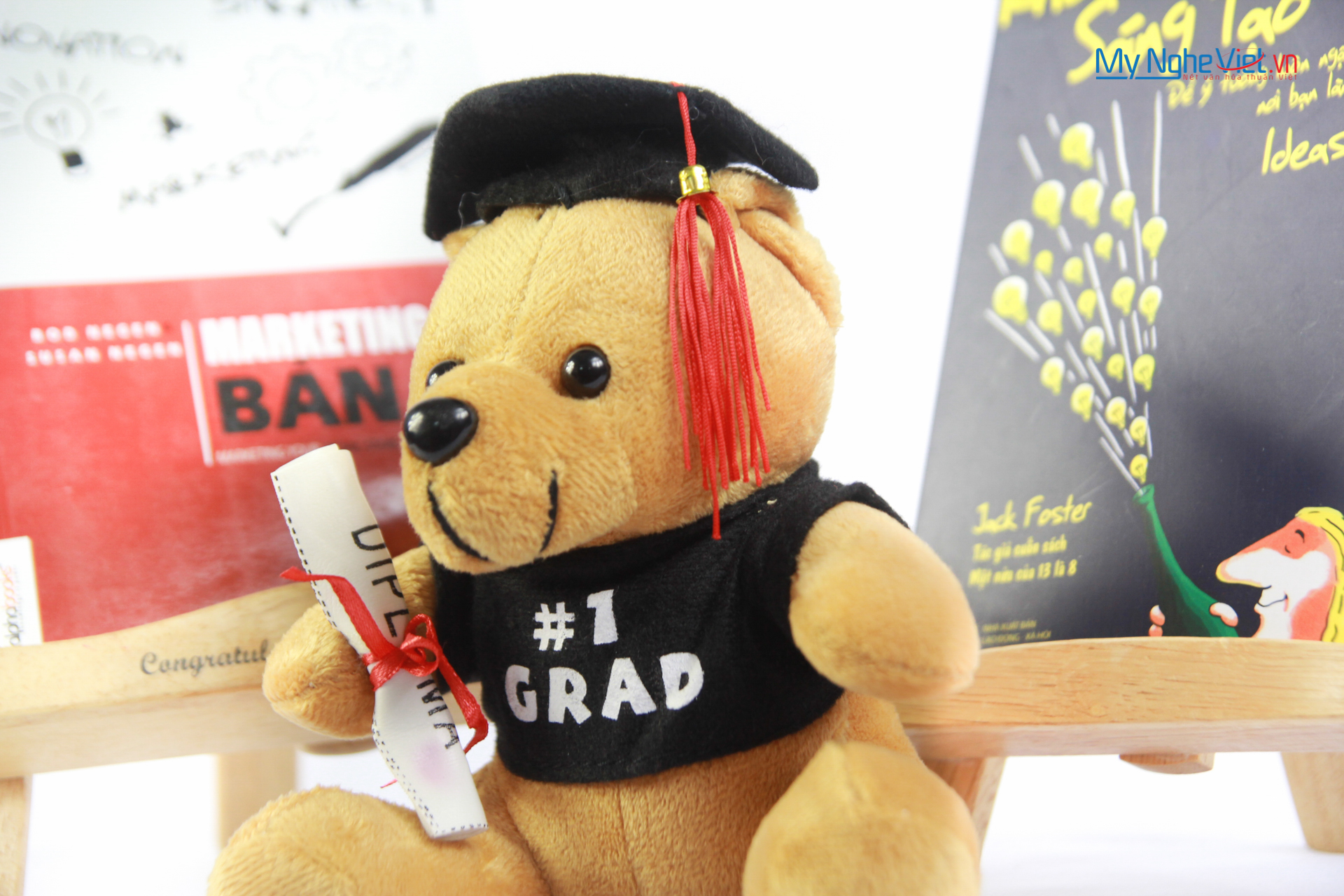 Gấu tốt nghiệp GRAD No.1 (Tạm hết hàng)