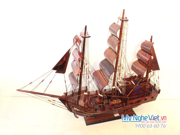 Mô Hình Tàu Thuyền Thailan cẩm (Thân 60cm) MNV-TB60/TL
