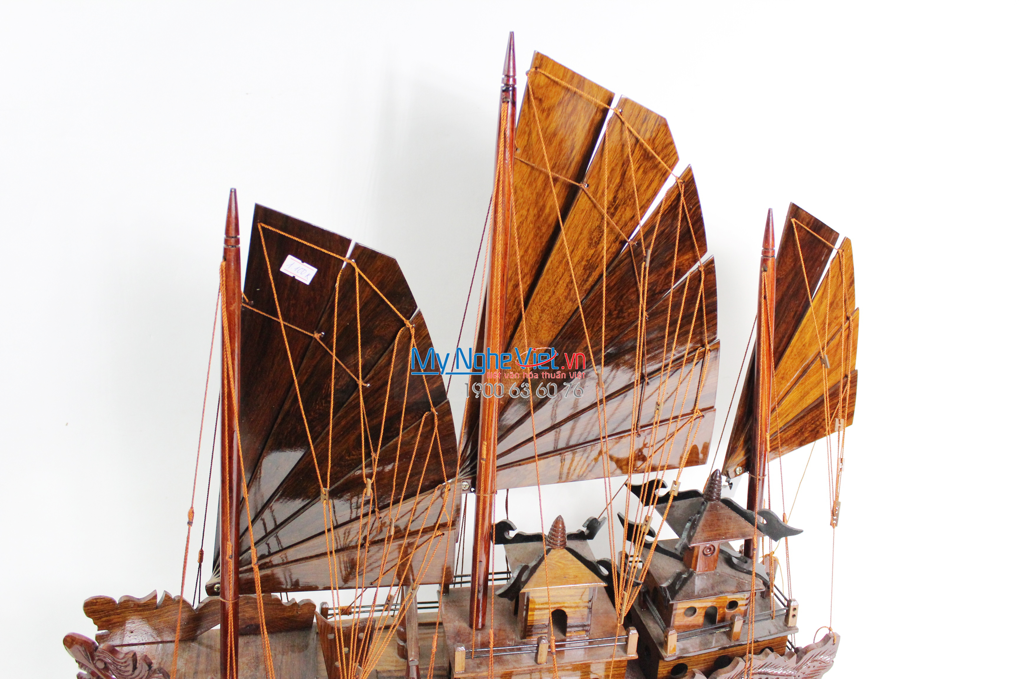 Mô hình tàu thuyền cổ Việt Nam -Thuyền Rồng (thân 60cm) MNV-TB15