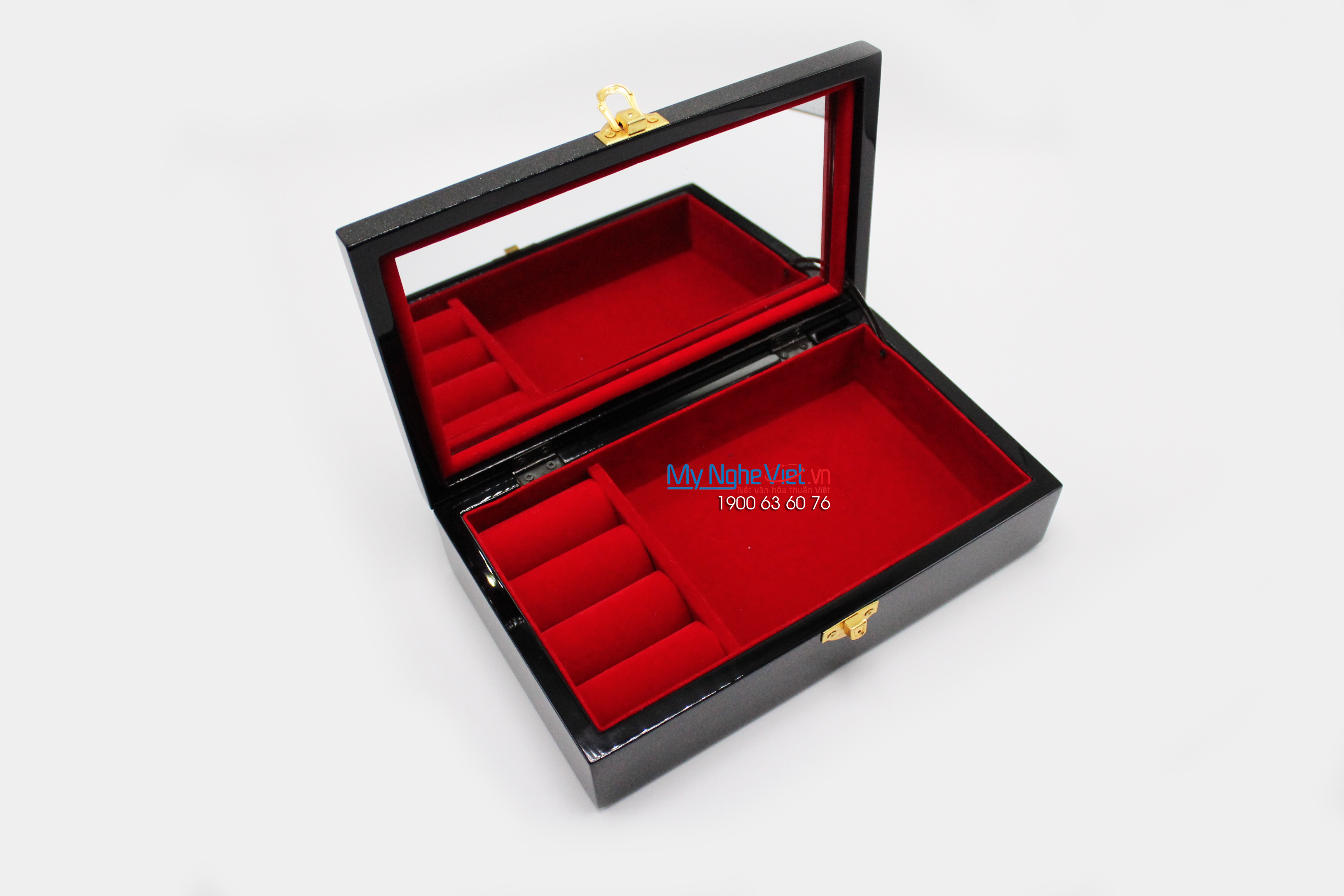 Lacquer Jewellery  Box MNV-SPCC017-3