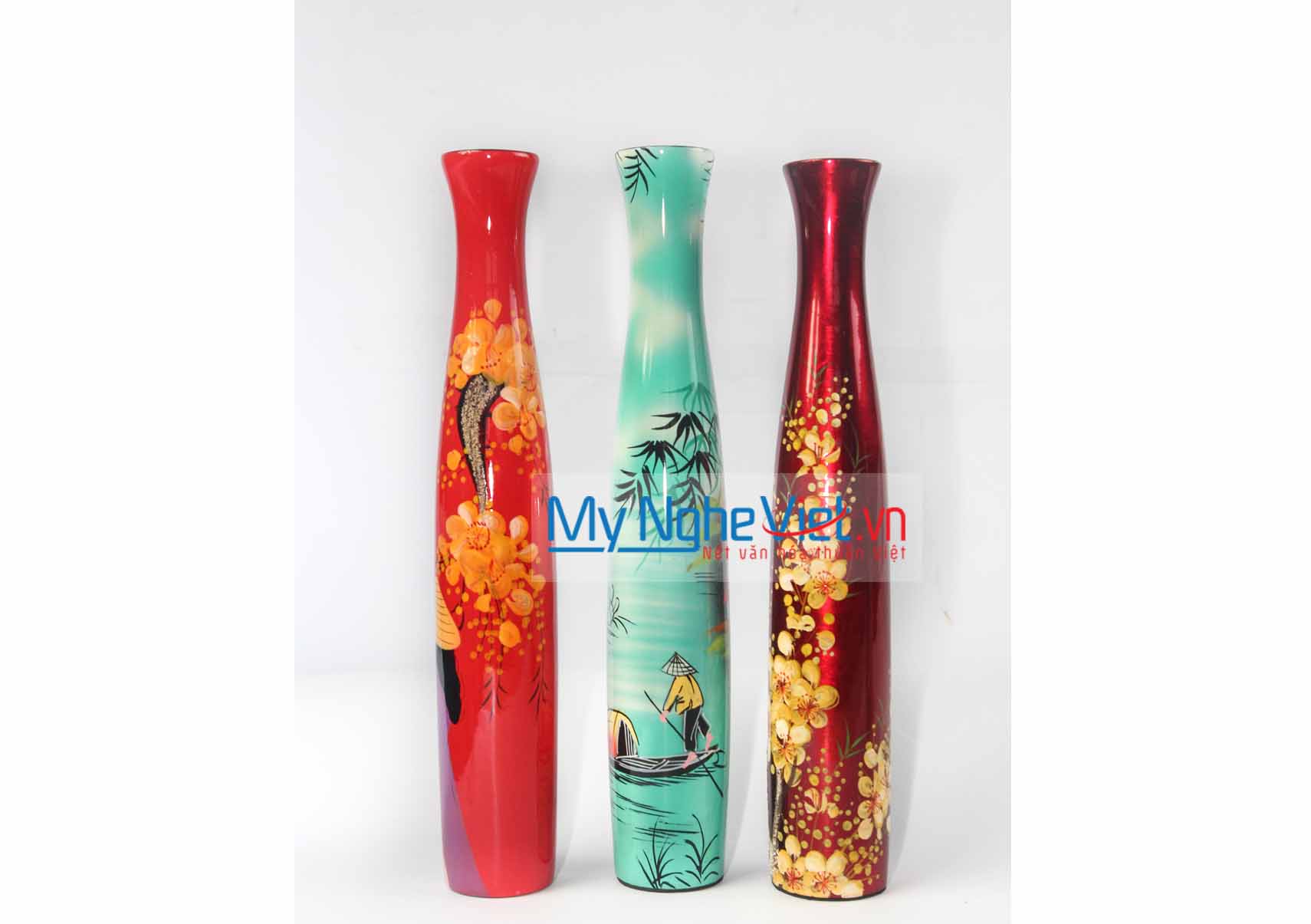 Lacquer Flower Vase MNV-LHSM41