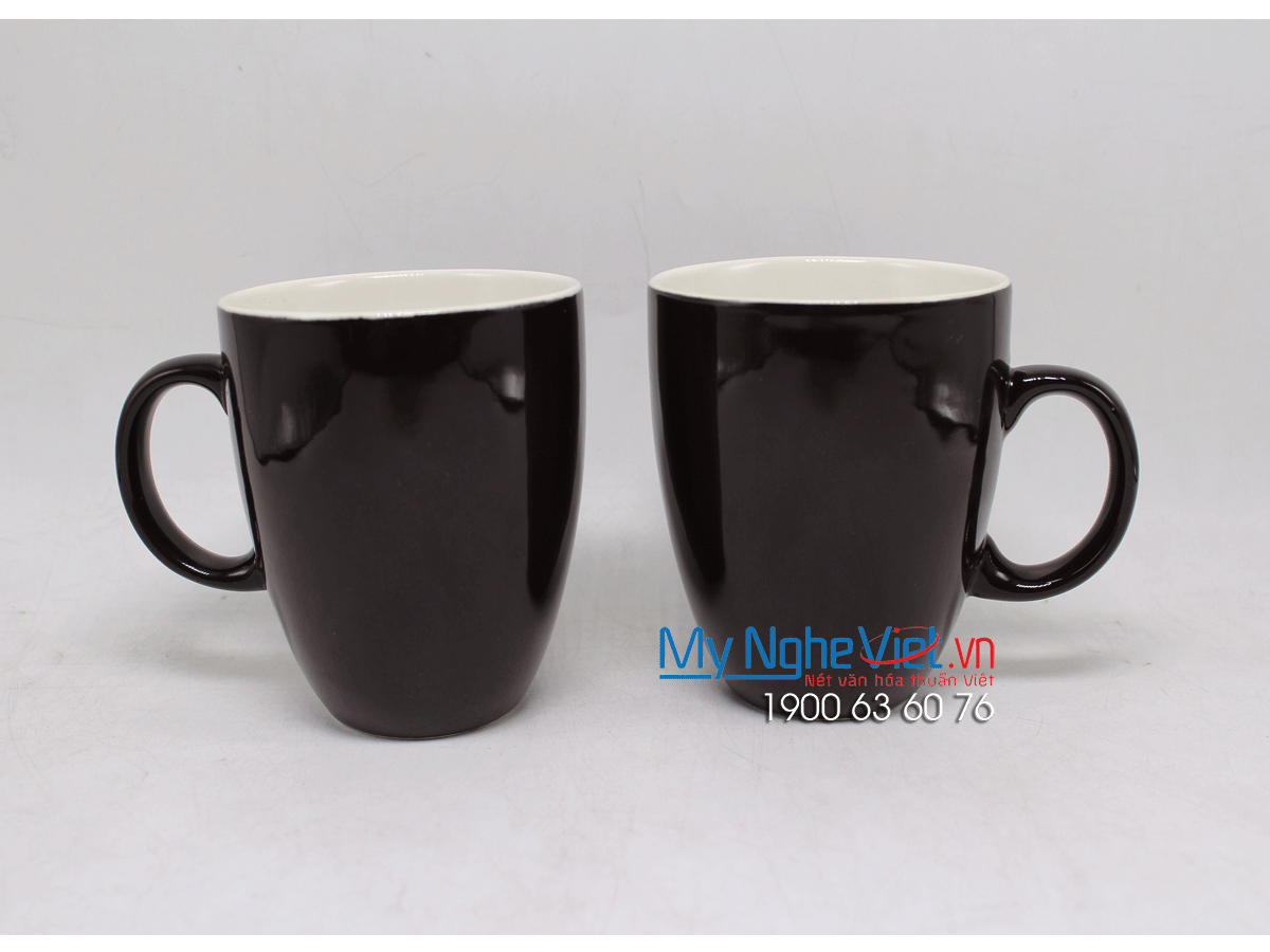 Combo ly latte nâu trơn MNV-LS008-1