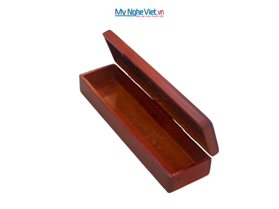 Hộp đựng đũa muỗng sơn mài cao cấp MNV-HTBL01