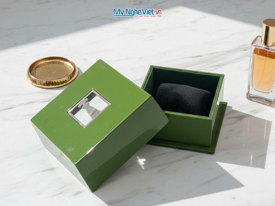 Hộp sơn mài đựng đồng hồ cao cấp SMTB04