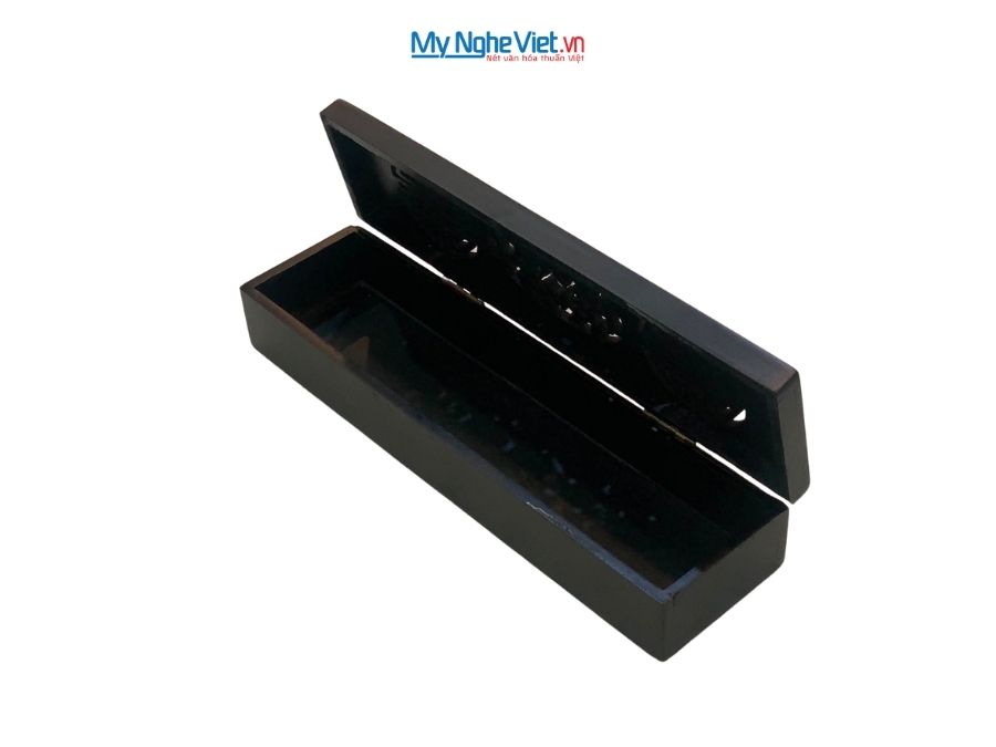 Hộp đựng đũa muỗng sơn mài cao cấp MNV-HTBL01