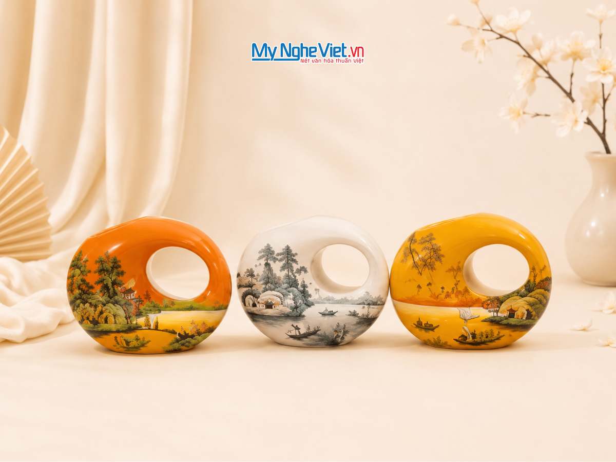 Lọ Hoa, Bình Hoa Sơn Mài