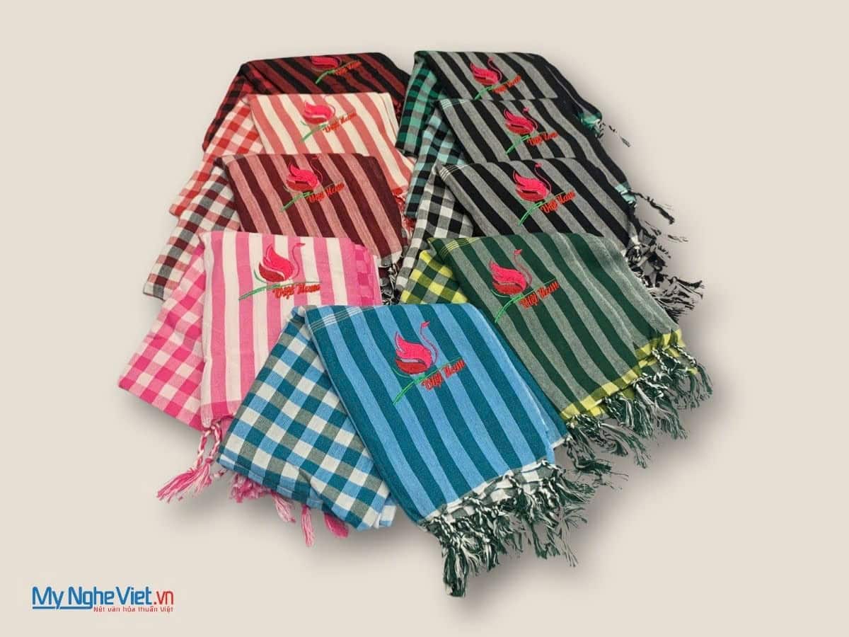 Khăn rằn Nam Bộ đủ màu MNV-KRNB01