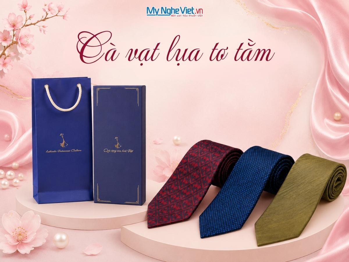 Cà Vạt Lụa