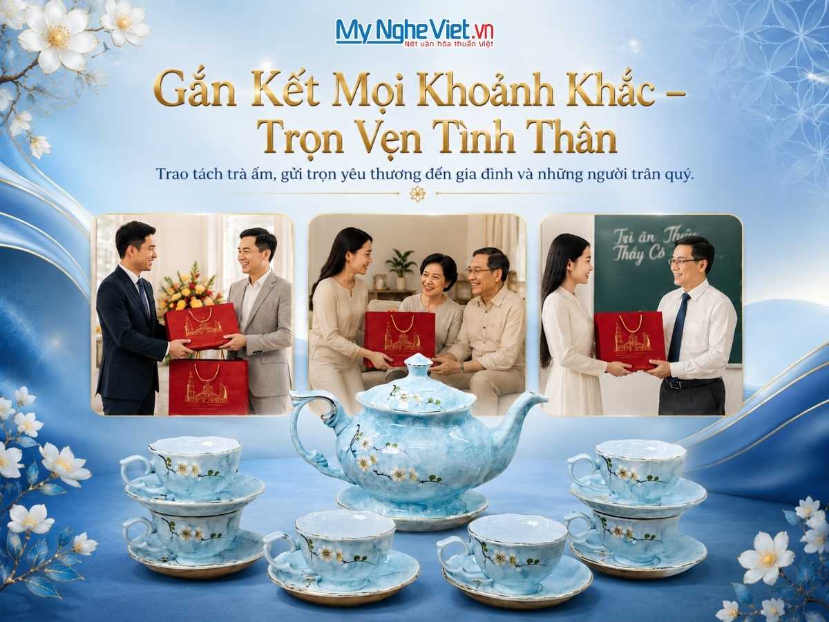 Banner Bình Trà quà tặng