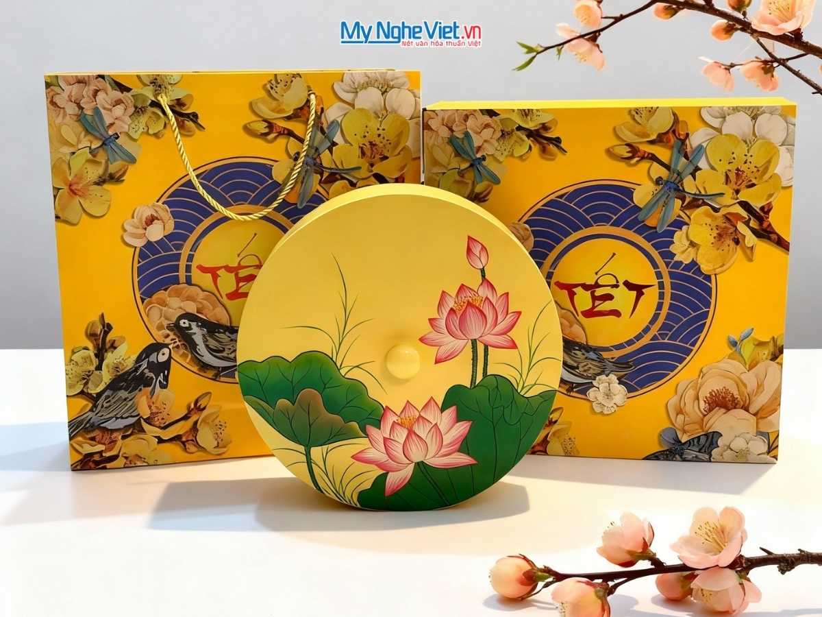 Khay - Hộp mứt sơn mài