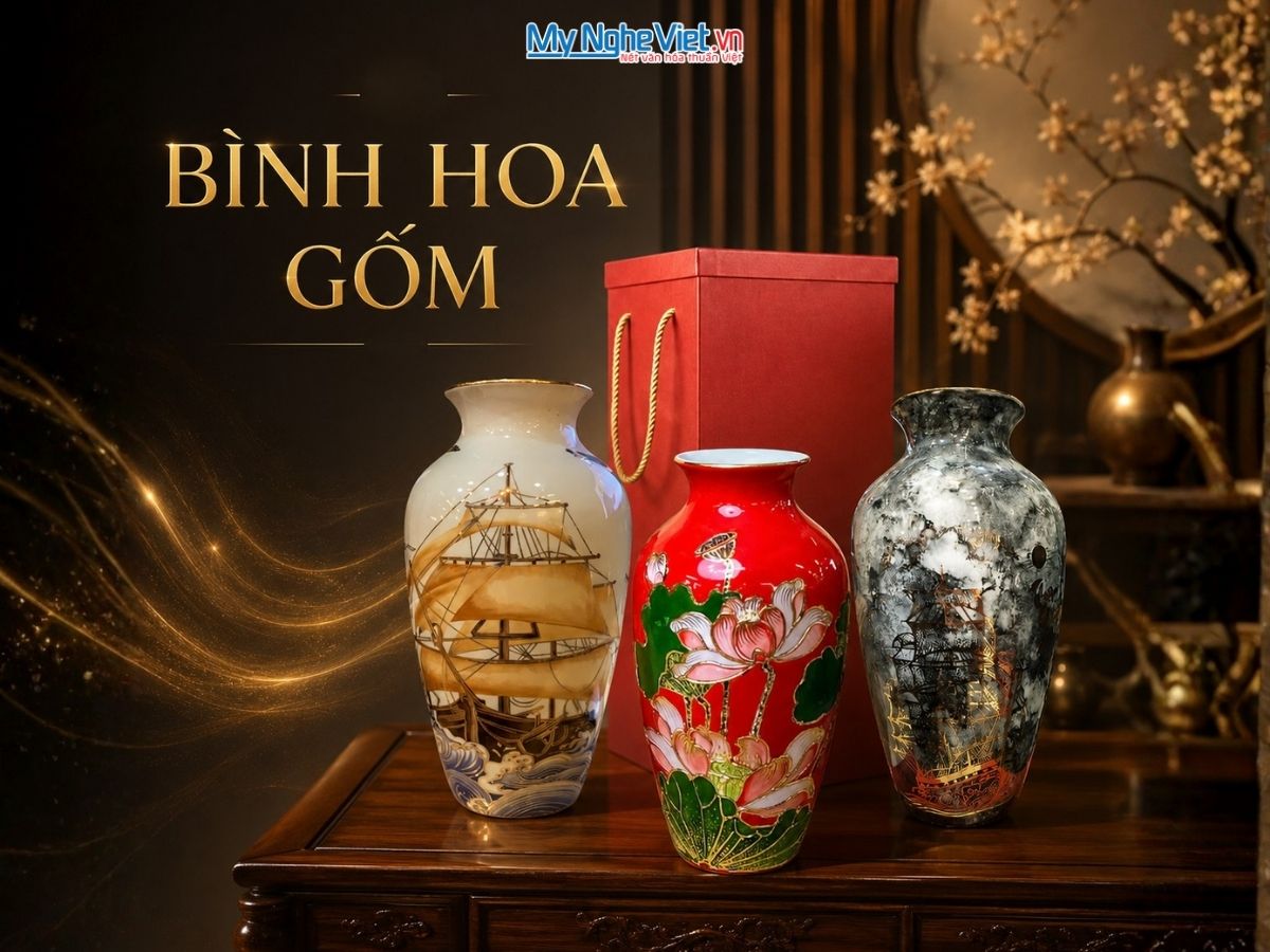 Bình Hoa Gốm