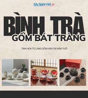 Bình trà Bát Tràng