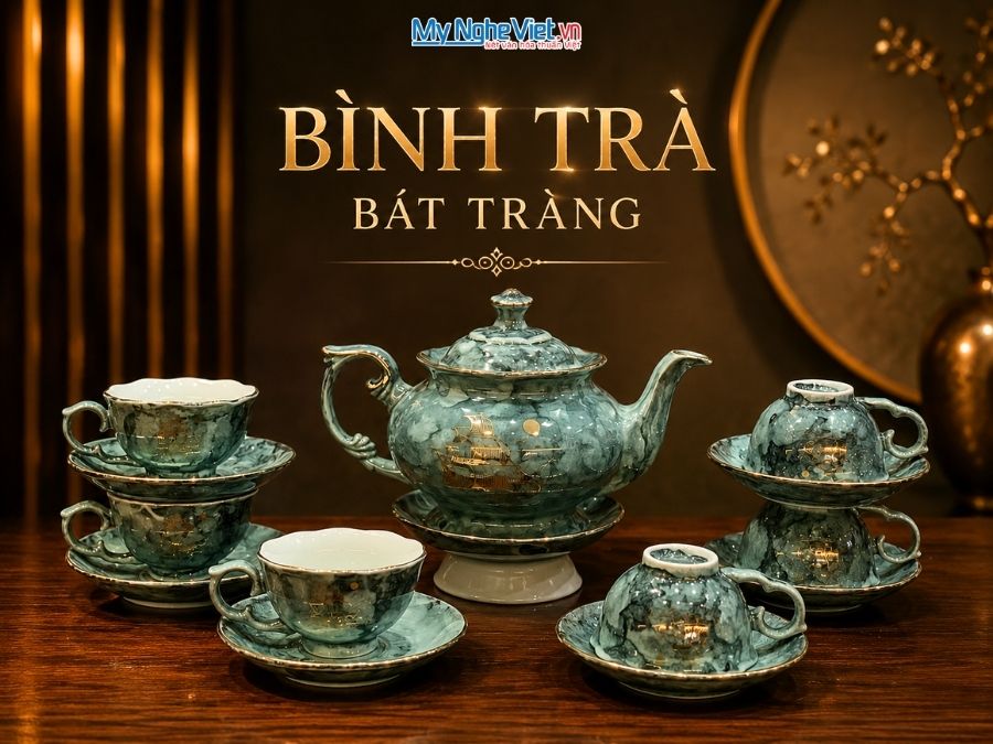 Bình Trà Bát Tràng