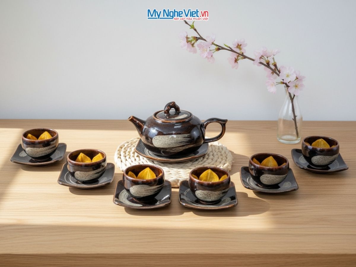 Bình Trà Men Hỏa Biến Cao Cấp MNV-TS709