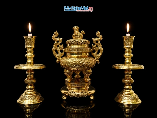 Bộ Đồ Thờ Tam Sự