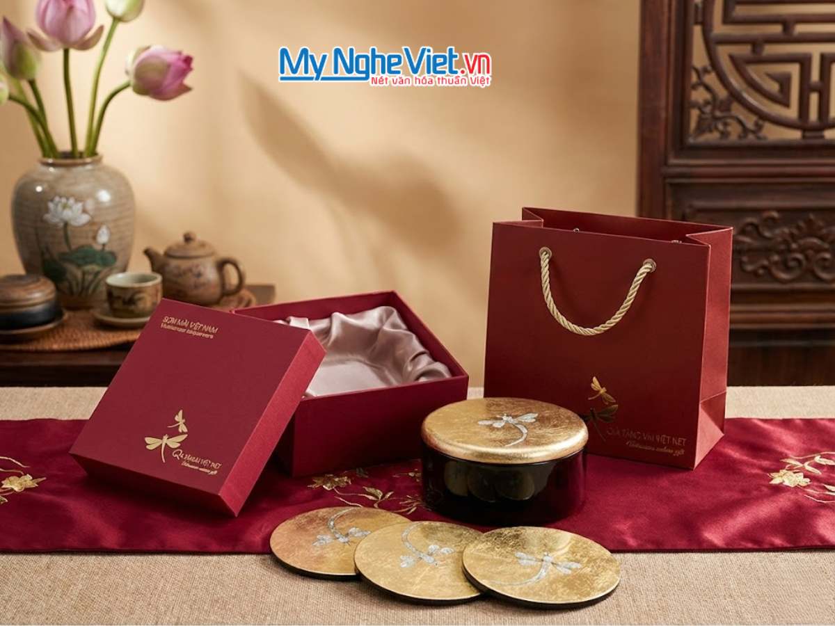Set Quà Tặng Sơn Mài