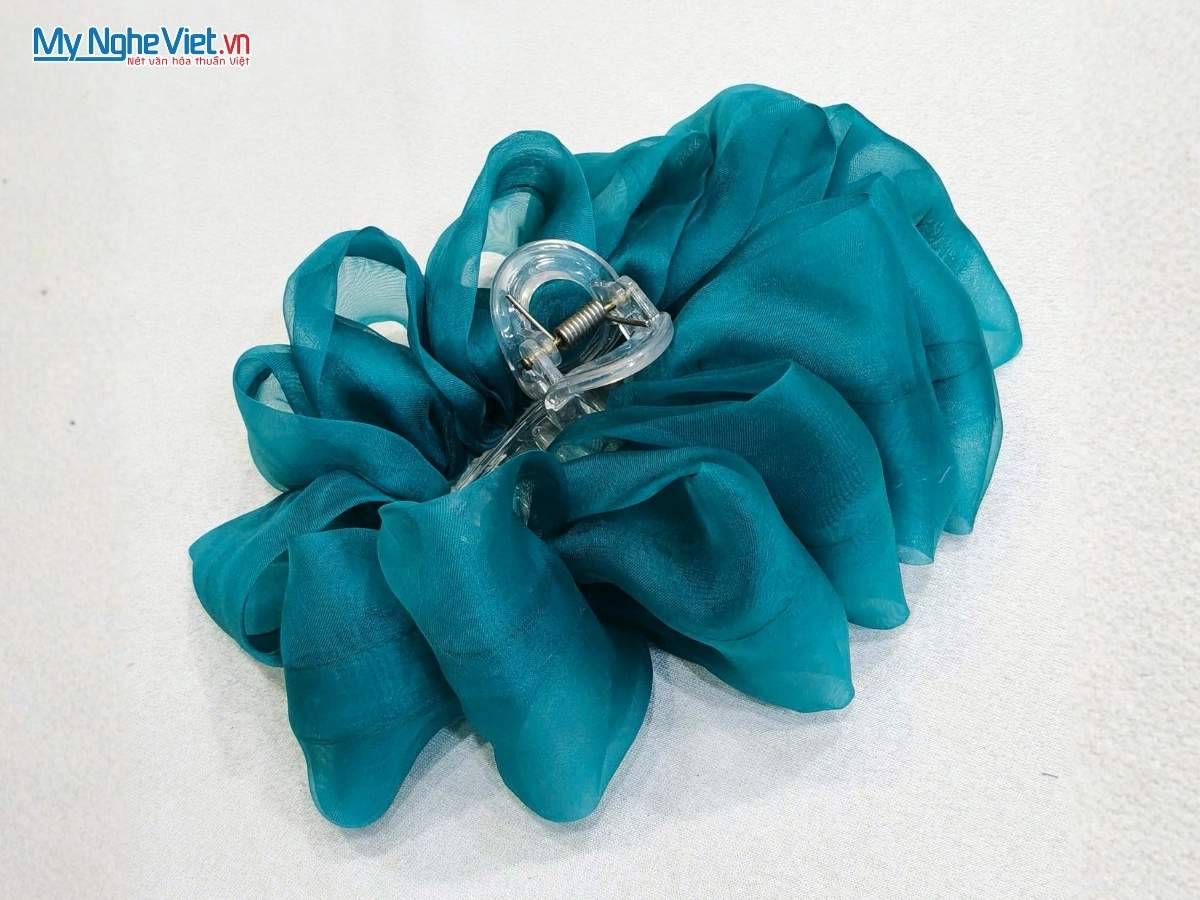 Kẹp Tóc Lụa Tơ Tằm MNV-BTTT04