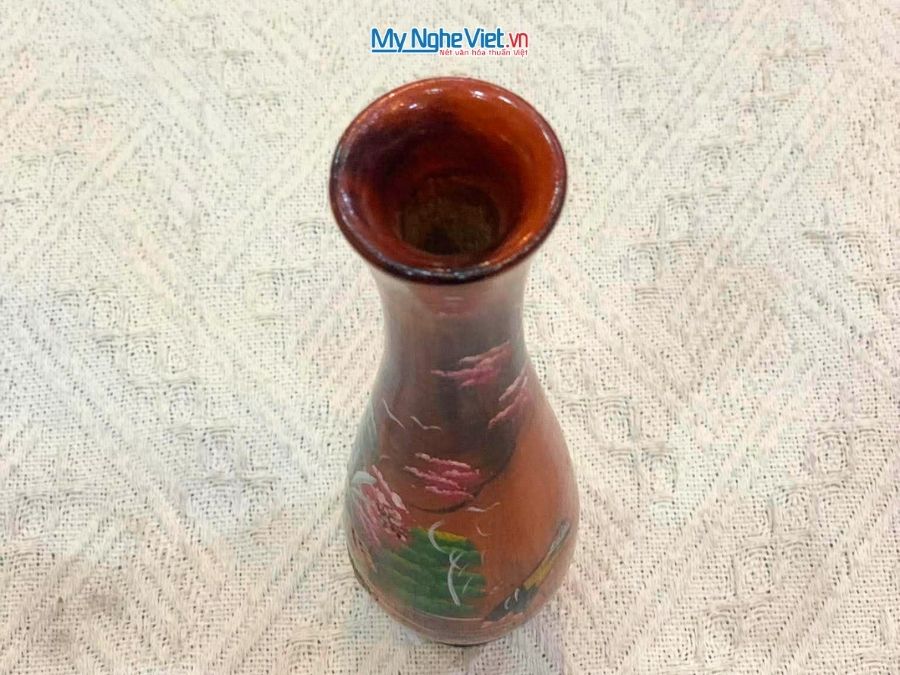 Lọ hoa, bình chai sơn mài nhiều mẫu H18 MNV-BCH03