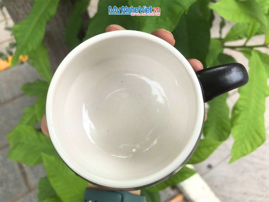 Ly sứ in họa tiết cô gái nhiều mẫu H8.5cm LSH01