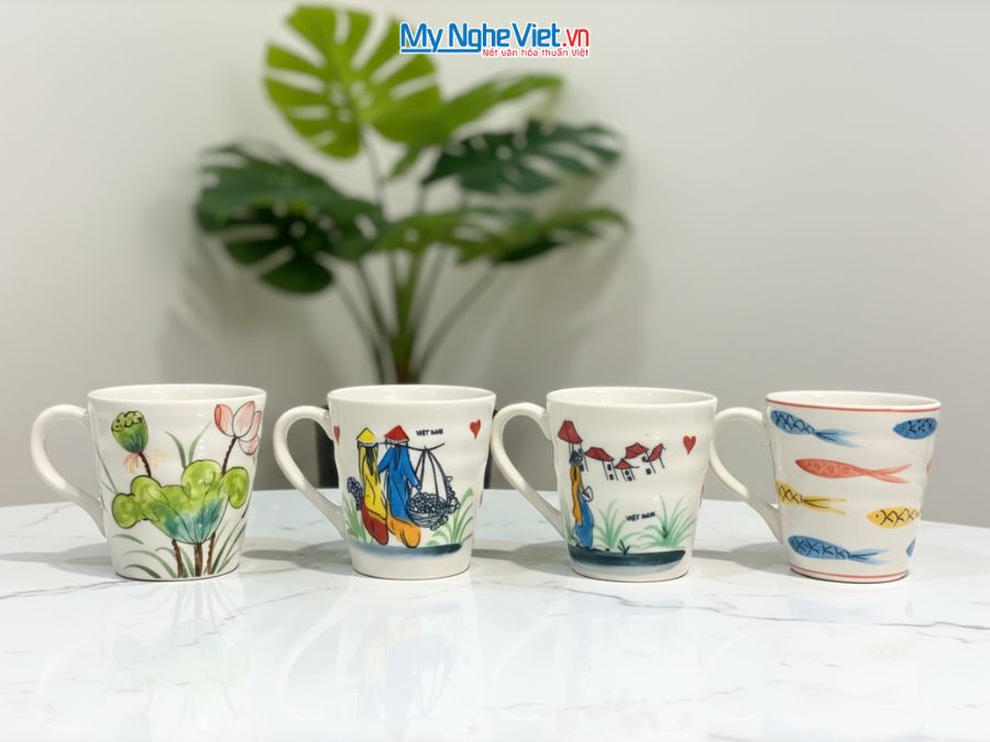 Ly sứ vuốt to nhiều mẫu H8cm LSH04
