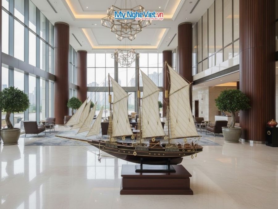 Mô hình thuyền chở hàng Atlantic (Thân 1m5) MNV-TB20-1