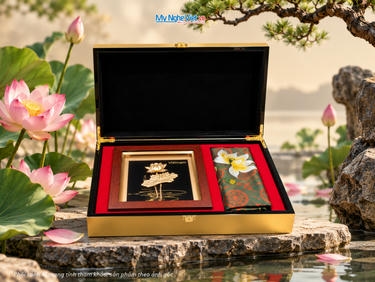 Set Quà Tặng Cao Cấp VVIP- Kim Liên Thịnh Vượng
