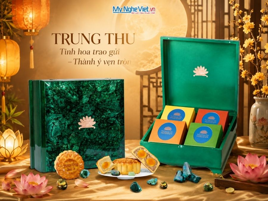 Quà Trung Thu Hộp Sơn Mài