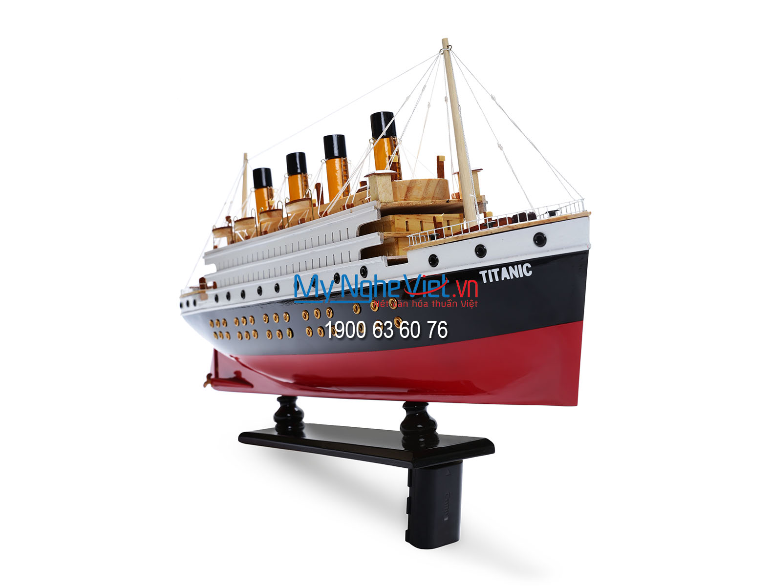 Mô Hình Du Thuyền Titanic không đèn đẹp (Thân 1m) MNV-TB53-1