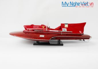 Mô hình du thuyền Ferrari Hydroplane (Thân 50cm) - MNV-SBFHP50P