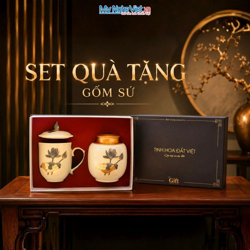 Banner Set Quà Tặng Gốm Sứ