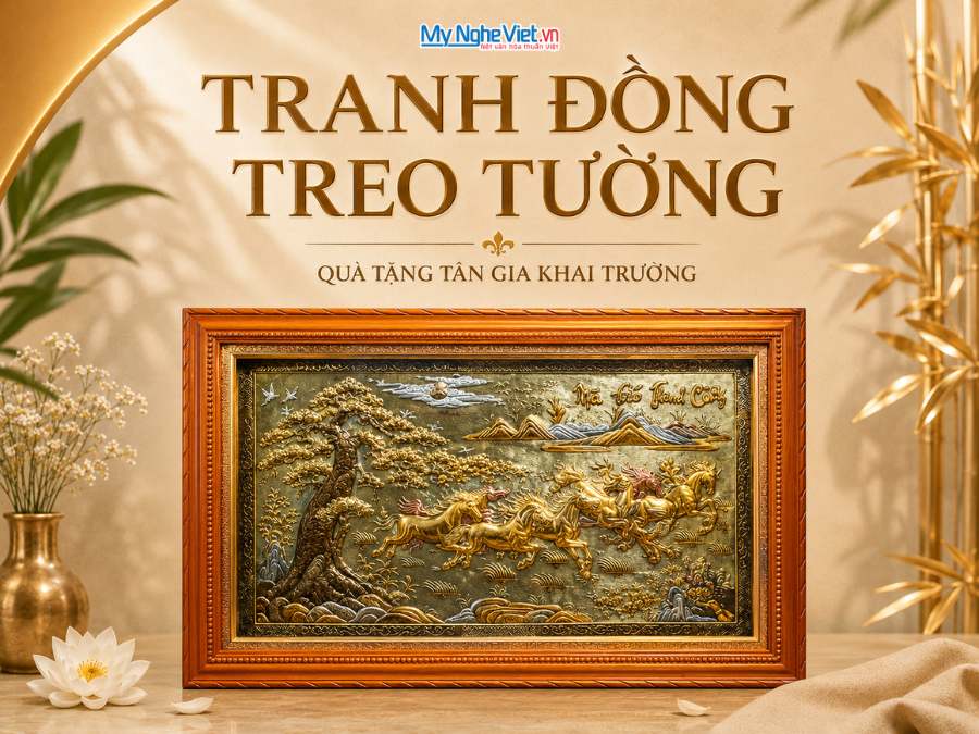 Banner tân gia tranh dá quý