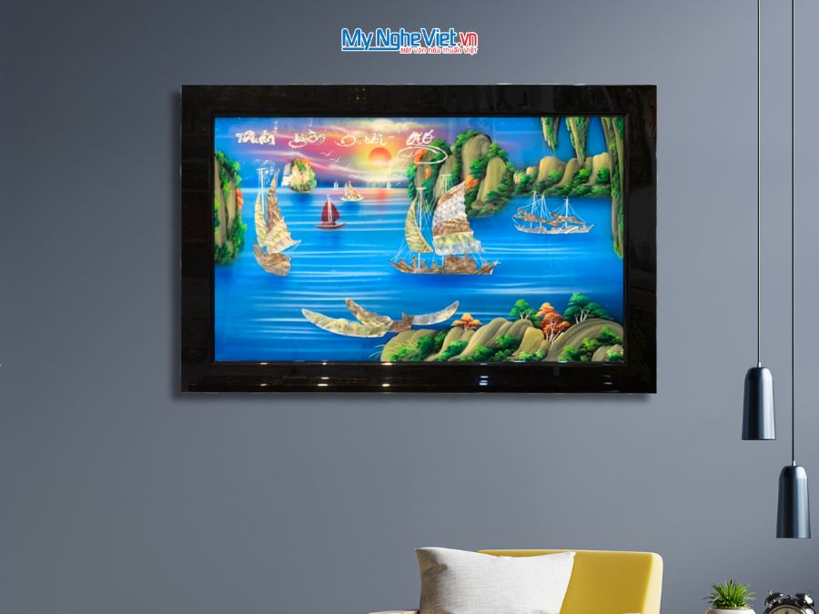 Quà Tặng Tranh thuận buồm